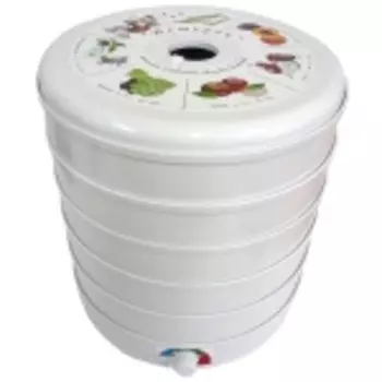 Сушилка для овощей Ветерок-5 (кол-во сит-5), цв.упаковка, 500 Вт, темпер. от 30С до 70С, масса 3,9к