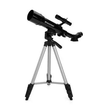 Телескоп Celestron Travel Scope 50 (+ Книга «Космос. Непустая пустота» в подарок!)