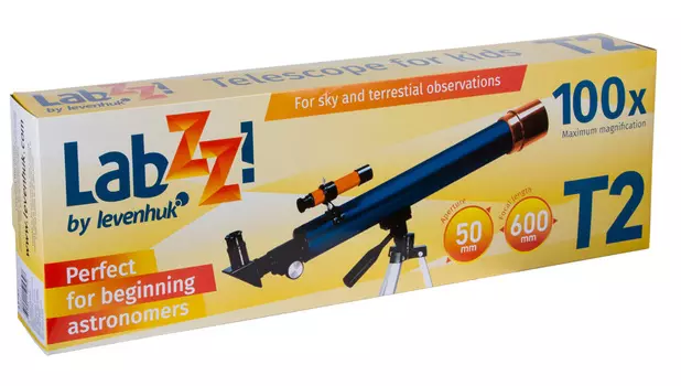 Телескоп Levenhuk LabZZ T2 (+ Книга «Космос. Непустая пустота» в подарок!)