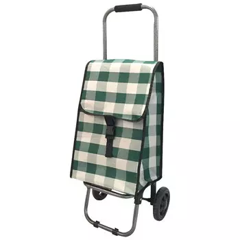 Тележка с сумкой Рыжий кот D203 Green, 25кг