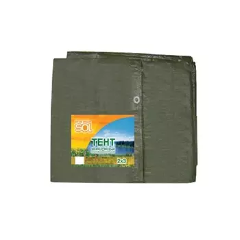 Тент трампаулинг Sol 14x16 м (+ Антисептик-спрей для рук в подарок!)