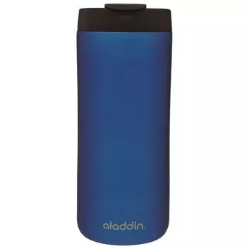 Термокружка Aladdin 0.35L из нержавеющей стали синяя (+ Антисептик-спрей для рук в подарок!)
