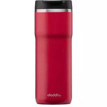 Термокружка Aladdin 0.35L из нержавеющей стали Mocca Leak-Lock красная (+ Антисептик-спрей для рук в подарок!)