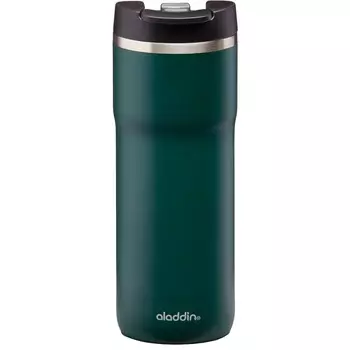 Термокружка Aladdin 0.47L из нержавеющей стали Java Leak-Lock зеленая (+ Антисептик-спрей для рук в подарок!)