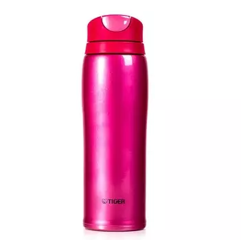 Термокружка Tiger MCB-H048 Raspberry Pink, 0.48 л (цвет - малиновый) (+ Антисептик-спрей для рук в подарок!)