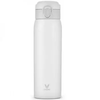 Термокружка Xiaomi Viomi Portable W8 (0,3 литра), белая (+ Антисептик-спрей для рук в подарок!)