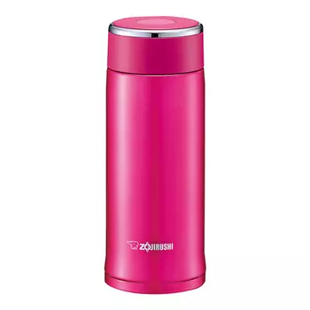Термокружка Zojirushi SM-LA (0,36 литра), розовая (+ Антисептик-спрей для рук в подарок!)