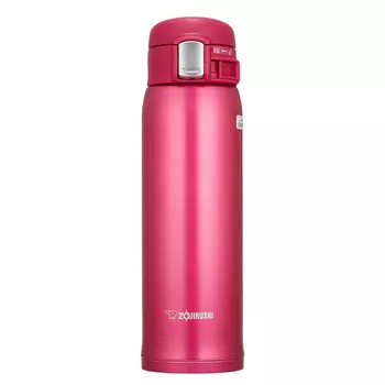 Термокружка Zojirushi SM-SD (0,48 литра), ярко-розовая (+ Антисептик-спрей для рук в подарок!)