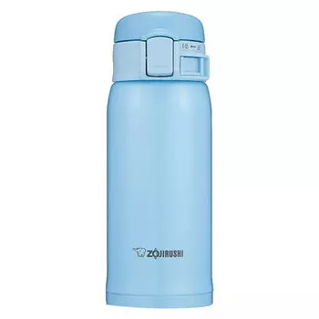 Термокружка Zojirushi SM-SE (0,36 литра), голубая (+ Антисептик-спрей для рук в подарок!)