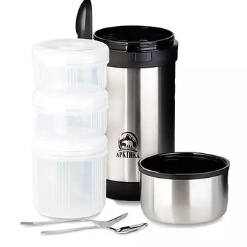 Термос АРКТИКА 403 с контейнерами для еды 1.5л