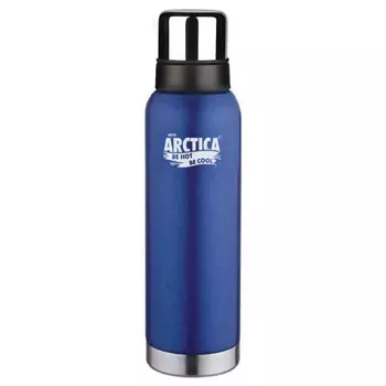Термос "Арктика" с узким горлом американский дизайн 106-750 синий, 0.75 л (нержавеющая сталь, цвет синий, горловина 3.7 см)
