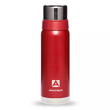 Термос "Арктика" с узким горлом американский дизайн 106-750 красный, 0.75 л (нержавеющая сталь, цвет красный, горловина 3.7 см)