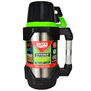 Термос АРКТИКА TAIGA 110 1.5л (+ Антисептик-спрей для рук в подарок!)