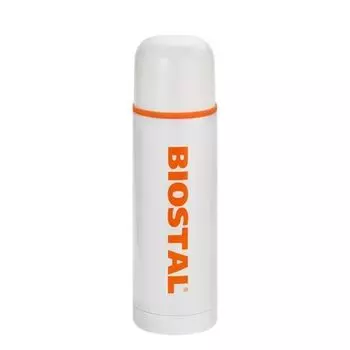 Термос Biostal Flër (0,5 литра), белый (+ Антисептик-спрей для рук в подарок!)