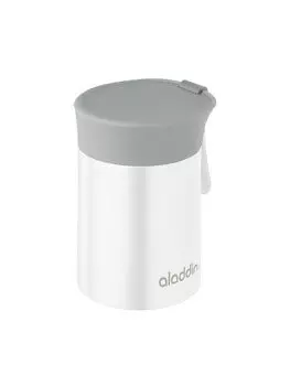 Термос для еды Aladdin Migo 0.4L белый (+ Антисептик-спрей для рук в подарок!)