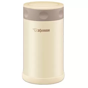 Термос для еды Zojirushi SW-FCE (0,75 литра), кремовый (+ Антисептик-спрей для рук в подарок!)