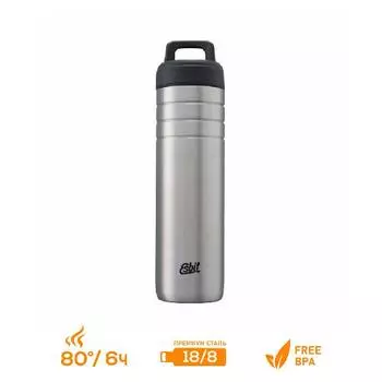 Термос Esbit MAJORIS WM700TL-S, из нержавеющей стали, стальной, 0.7 л (+ Антисептик-спрей для рук в подарок!)