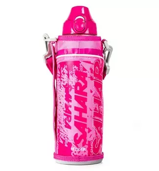 Термос классический Tiger MMN-W100 Pink, 1л (цвет - розовый) (+ Антисептик-спрей для рук в подарок!)