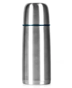 Термос классический Tiger MSC-B035 Stainless Blue Sahara, 0.35 л (цвет - голубая сталь) (+ Антисептик-спрей для рук в подарок!)