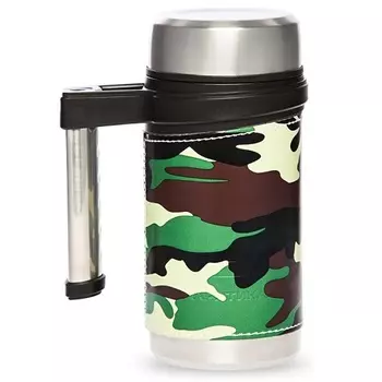 Термос-кружка АРКТИКА с руч. 406 0.5л (+ Антисептик-спрей для рук в подарок!)