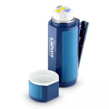 Термос LaPlaya Hercules (0,75 литра), синий (+ Антисептик-спрей для рук в подарок!)