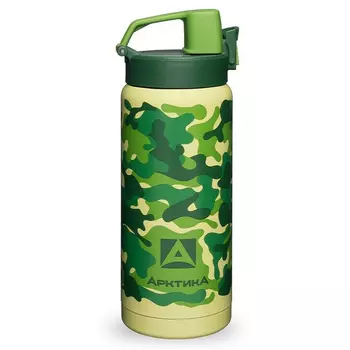 Термос-сититерм вакуумный "Арктика" 702-500 классический камуфляж , 0.5 л (нержавеющая сталь, цвет камуфляж, горловина 5 см, крышка с поилкой)