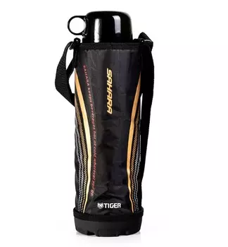 Термос спортивный Tiger MBO-E100 Black, 1 л (+ Антисептик-спрей для рук в подарок!)