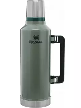 Термос STANLEY Classic 2,3L Темно-зеленый (+ Антисептик-спрей для рук в подарок!)