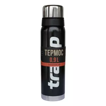 Термос Tramp Expedition line 0,9 л (черный) (+ Антисептик-спрей для рук в подарок!)