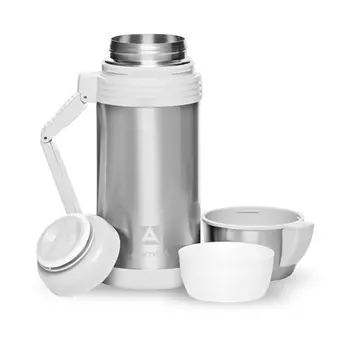 Термос универсальный (для еды и напитков) Арктика (2 литра) с широким горлом, стальной (+ Антисептик-спрей для рук в подарок!)