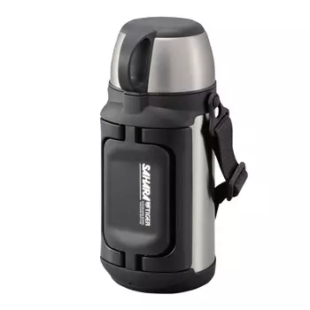 Термос универсальный Tiger MHK-A120 XC, 1.2 л (цвет - серебристый) (+ Антисептик-спрей для рук в подарок!)