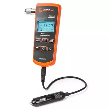 Тестер цифровой Агрессор 3в1 AGR/TEST-31 ( ЖК, тест АКБ, тест генератора, манометр)