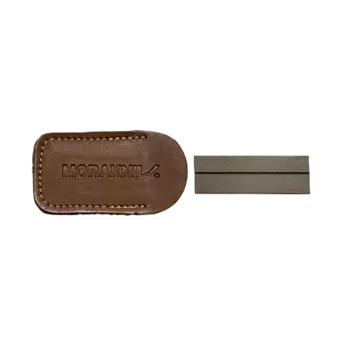 Точилка ручная Morakniv® Diamond Sharpener 600 Fine алмазная в кожаном чехле, 501-9860 (+ Антисептик-спрей для рук в подарок!)