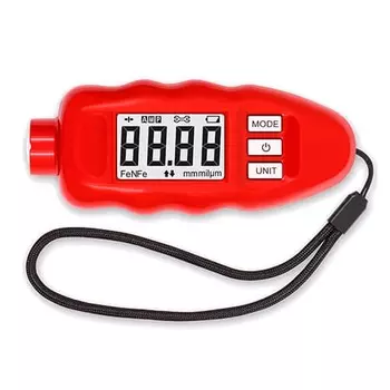Толщиномер CarSys DPM-816 PRO (Fe/nFe) красный (+ Чехол для толщиномера в подарок!)