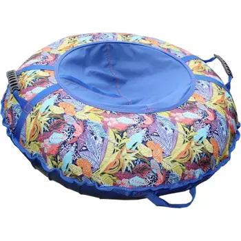 Тюбинг Митек «Мозаика (синий)» овал 125х110 см с камерой R16 (набор)