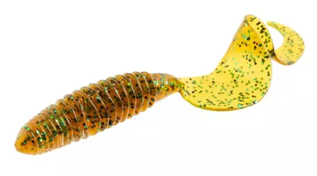 Твистеры съедобные искусственные LJ Pro Series CRUSHER GRUB 4,5in (11,40)/PA19 4шт.