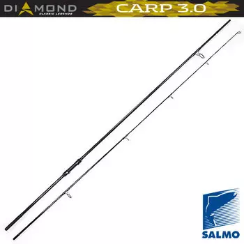 Удилище карповое Salmo Diamond CARP 3.0lb/3.60 (+ Упаковка виброхвостов в подарок!)