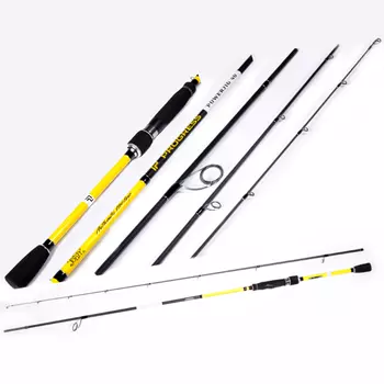 Удилище спиннинговое Lucky John Progress POWERJIG 40 2.48 (+ Упаковка виброхвостов в подарок!)