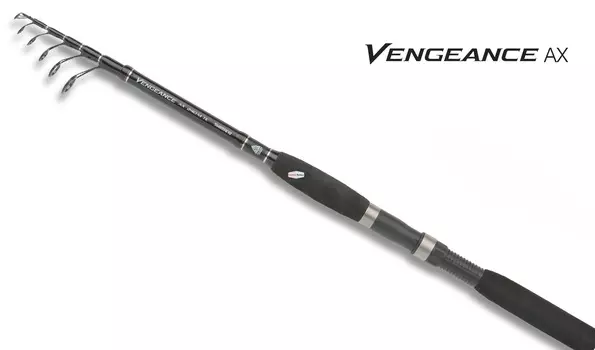 Удилище спиннинговое Shimano VENGEANCE AX SPIN TELE 240 M (+ Упаковка виброхвостов в подарок!)