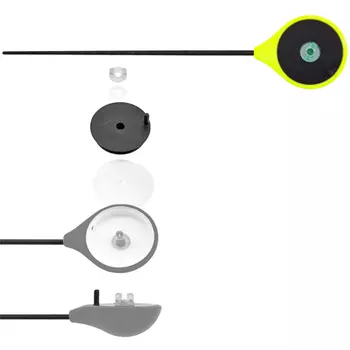 Удочка-балалайка зимняя Salmo HANDY ICE ROD 24см желтая