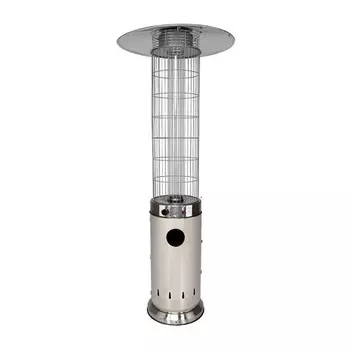 Уличный газовый обогреватель Aesto A-07T, нерж.сталь (+ Антисептик-спрей для рук в подарок!)