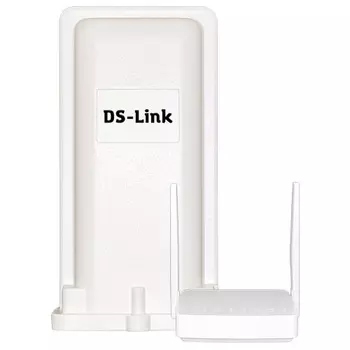 Уличный модем ДалСвязь DS-4G-5kit (LAN, Wi-Fi, кабель PoE 20м.) (+ Кронштейн в подарок!)