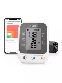Умный монитор артериального давления Picooc X1 Pro (+ Антисептик-спрей для рук в подарок!)