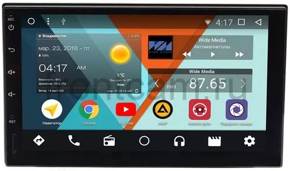 Универсальная магнитола 2 DIN Wide Media WM-VS7A705NC-2/32 Android 7.1 (8 ядер) (+ Камера заднего вида в подарок!)