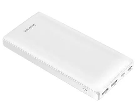 Универсальный внешний аккумулятор Baseus Mini JA Fast 30000mAh White