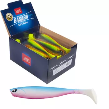 Виброхвосты LJ 3D Series BASARA SOFT SWIM 7,5in (19,05)/PG05 16шт. BIGBOX