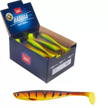 Виброхвосты LJ 3D Series BASARA SOFT SWIM 7,5in (19,05)/PG08 16шт. BIGBOX