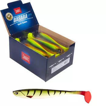 Виброхвосты LJ 3D Series BASARA SOFT SWIM 7,5in (19,05)/PG10 16шт. BIGBOX