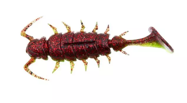 Виброхвосты съедобные искусственные LJ Pro Series ALIEN BUG 2,5in (06,35)/T44 7шт.