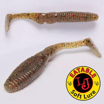 Виброхвосты съедобные LJ Pro Series MISTER GREEDY 3.9in (09.90)/PA03 5шт.